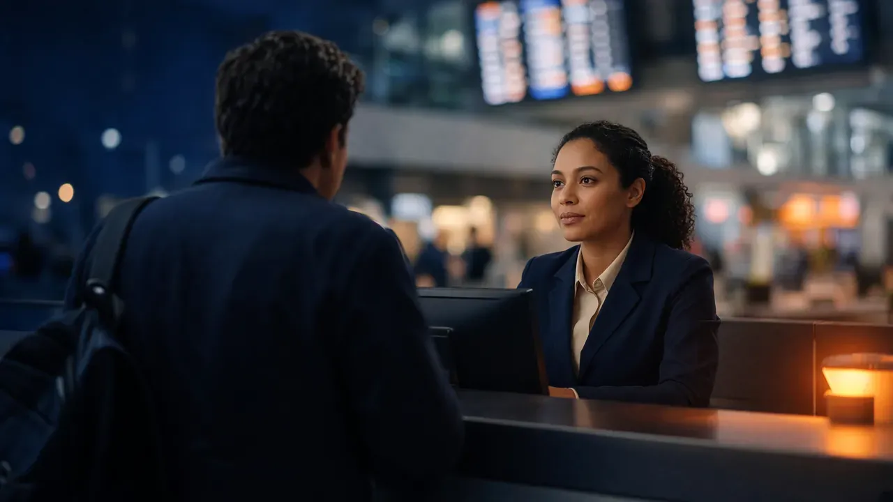 Missed connecting flight because of delay
